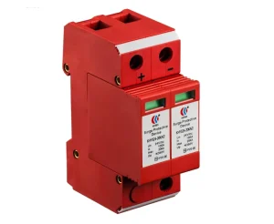 Lightning Protection Device for DC Power Surge Arrester 2P 3P 12V 1000VDC 20KA 40KA DC Surge Protector