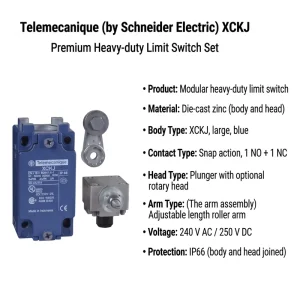 Limit Switch Sensor Safety Switch XCKJ10513 IP65 Rotary Head 10A 240VAC
