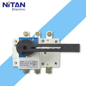 Load Isolating Switch HGL-160/3P/4P Copper 50Hz Industrial Photovoltaic Manual Transfer Switch