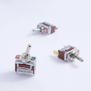 Locking Micro Guard Automotive Toggle Switch 15a Momentary Marine Mini DPDT SPDT Toggle Switch Digital