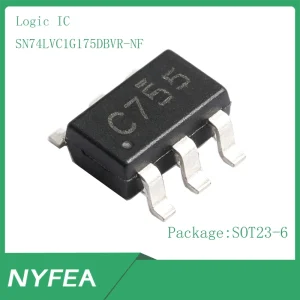 Logic IC SN74LVC1G175DBVR-NF Single D-Type Flip-Flop Asynchronous Clear High Output Drive High Noise Immunity