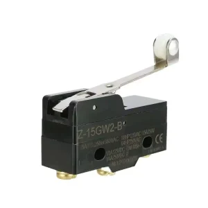 Long Lever Type Micro Limit Switch Plastic IP41 250V 16A Industrial Auto Electronics Black 6 Months Warranty Z 15GW2 B