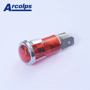 Long Life Plastic LED Indicator Light Low Power Consumption IP65 Rated for Data Centers & Renewable Energy Systems 6 380V