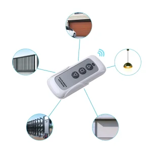 Long Range 1/2/4/5/6/8 Buttons 433MHz Transmitter RF Remote Control Wireless Remote Control for Rolling Doors Garage Gates