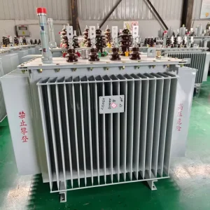 Low Noise High Voltage Three Phase Oil Immersed Aluminum Winding Dual Winding Circular Coil Power Transformer Energy Saving