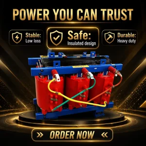 Low Noise Three Phase 380V to 11kV 3kW High Efficiency Dry Type Transformer Flame Retardant Fire Resistant Cast Resin