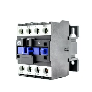Low Price CE Certified 3P AC Electric CJX2 1211 Contactor 12A 220V 380V 1NO 1NC Auxiliary Contact Silver Main Circuit Din Rail