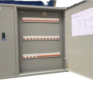 Low Voltage 240V 100A 8 Socket Aluminium Copper Steel Breaker Power Distribution Box Authorized Products Customizable Products