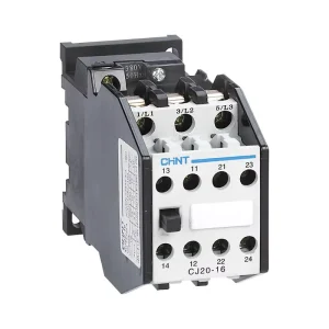Low Voltage 3 phase AC Contactor CJ20 Series 220 380V Industrial Automation with Two Normally Open Two Normally Closed Contacts