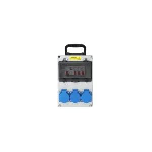 Low Voltage ABS Cabinet Distribution Box IP44 Waterproof Portable Socket Box