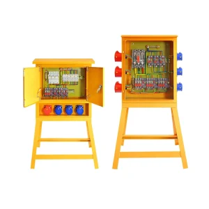 Low Voltage Complete Distribution Cabinet Outdoor IPX2 IPX3 Construction Site Three Phase Temporary Industrial Maintenance Power