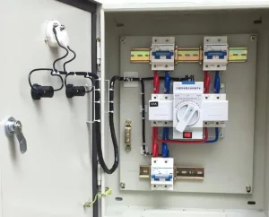 Low Voltage Control Box Custom Electric Enclosure Industrial Control Cabinet 3 Phase Distribution Box