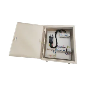 Low Voltage Distribution Box for Hotels with 6 Sockets and IP43 Protection