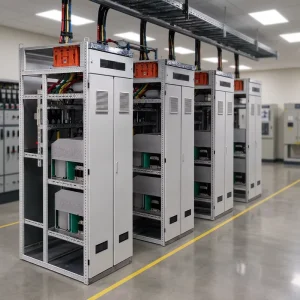 Low Voltage GGJ Power Factor Correction Switchgear Capacitor Compensation Equipment Distribution Box for Commercial Project