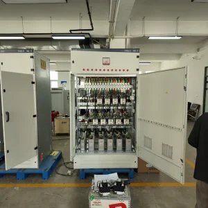 Low Voltage Industrial Power Factor Correction Cabinet Power Distribution Capacitor Compensation Cabinet