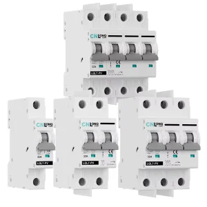 Low Voltage Miniature Circuit Breaker 3Pole Type MCB for Power Distribution EA9AN3C63