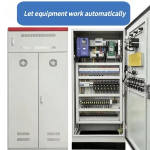 Low Voltage PLC Control Cabinet Industrial Power Distribution Box Stainless Steel High Efficiency Safety