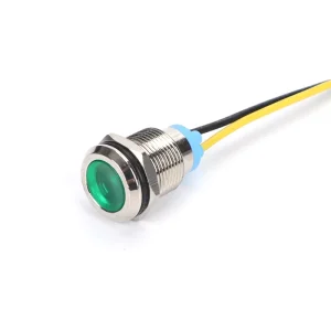 Low Voltage Signal Light 16mm Wired Industrial Control Indicator Light 110vled Display Indicator Light
