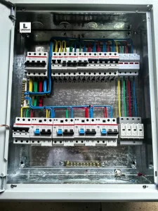 Low Voltage Stainless Steel Distribution Box Outdoor Wall Mounted Type IP65 Protection Level High Strength Metal Box