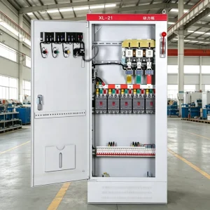 Low voltage indoor three phase distribution box electrical control panel