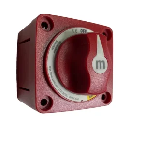 M-6011 Mini Solenoid Battery Switch Dual Circuit 12-32V DC 300A Continuous Current 24-Month Warranty New Condition