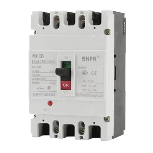 M1 250L 3300 3P 3 Pole 125A 250A 400V 690V 50 60HZ White AC MCCB Electric Power Molded Case Circuit Breaker