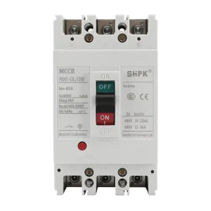 M1 63L 3300 3P 3 Pole 16A 63A 400V 690V 50 60HZ White AC MCCB Electric Power Molded Case Circuit Breaker