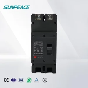 M3DC 320 2P 2 Pole Double Phase 1000V DC MCCB Breaker 320A 320A Electrical Moulded Case Circuit Breakers