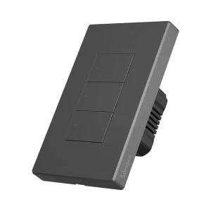 M5 Smart Switch US 3-Gang Push Button Switch 120 Type Waterproof PC Wall Switch Home Works with Alexa Google Ewelink App