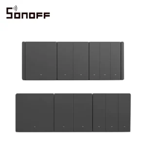 M5 SwitchMan Smart Wall Switch 80 86 Type Push Button Switch 1 2 3 Gang Switch Frame Remote Control for Alexa Google