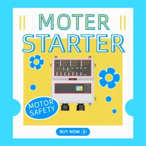 M7 Single Phase Pump Starter Motor Protector LCD Panel 0.5-3HP Fully Automatic Control for Water Pressure Boosting Liquid