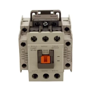 MC-40A 220V AC Contactor 3Phase Magnetic Contactor with 110V 230V 400V Ratings Suitable for Three-phase Automation or Motor