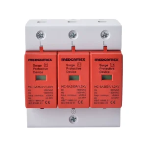 MC SA253P 1.2KV T1 25kA 1200VAC High Voltage AC SPD Surge Protector Built in Breaker IP20 CE IEC Certified Industrial