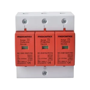 MC SAB1503P 750 Heavy Duty T1+T2 SPD 25KA Iimp150KA 750VAC 3P PBT Offshore Wind PV Surge Arrester