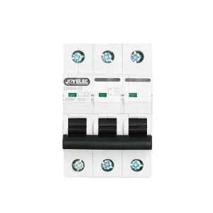 MCB 1P 2P 3P 4P Miniature Circuit Breaker 16A 32A AC DC Overload Short Circuit Protection 50/60Hz
