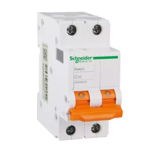 MCB Air Switch 2P Mini Circuit Breaker Easy 9 Series Mini Circuit Breaker Switch 6A 16A 63A Household Circuit Breaker