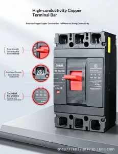 MCB Copper 3P+N/4P Voltage Overvoltage Protection 35kA High Breaking