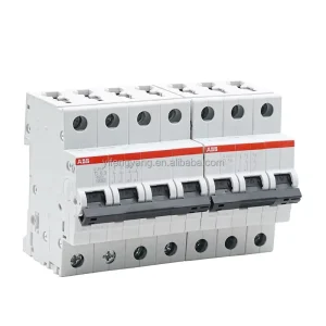 MCB Miniature Circuit Breaker S200 Series S201-S204 AC230/400V 6kA Breaking Capacity