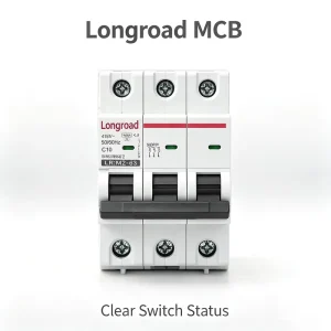 MCB RCBO ELCB RCCB 1P 2P 3P 4P Circuit Breaker 6A 16A 20A 25A 32A 40A 50A 63A DC Mini Miniature Circuit Breaker