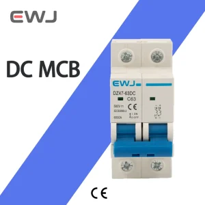 MCB Solar Breaker 2P DC Mini Circuit Breaker 500V PV System