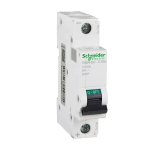 MCBs Circuit Breaker EasyPact IC65N DC 1P 63A 6kA Breaking Capacity BCD Curve C Miniature Circuit Breaker