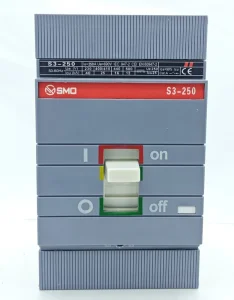 MCCB 3P250A SACE Isomax S3 Moulded Case Circuit Breaker AC690V 25kA Thermal Magnetic