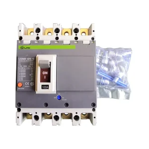 MCCB Circuit Breaker 3P 100A 25KA LSM2 125S 4P 125A UCB 100R Molded Case Circuit Breaker