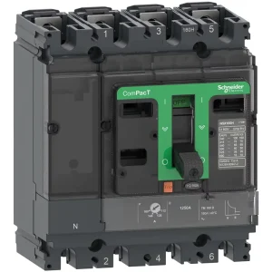 MCCB Circuit Breaker NSX400F 4P 400A 250A 300A 180A 63A 25KA 100A Micrologic 2.0 Molded Case Circuit Breaker