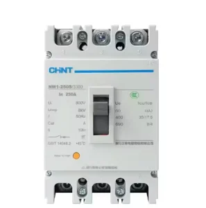 MCCB Circuit Breakers Disjoncteurs NM1 100A 630A 1000A 1250A CHINT Automatic Air Switch Moulded Case Circuit Breaker