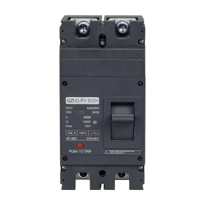 MCCB DC 1500V 630A Molded Case Circuit Breaker Low Voltage Products Motor Overload Short Circuit Protection Manufacturer Factory