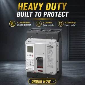 MCCB Meets UL489, IEC60947-2, EQ & SQ Nuclear Specs, World-class Molded Case Breaker for Power Distribution 400A-800A