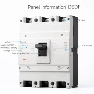 MCCB Molded Case Circuit Breaker 125A 400A 630A 800A 1250A 3P 4P YSTM6RT-1250A 65ka