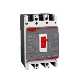 MCCB Molded Case Circuit Breaker MM5E 125 3P with Li Protection 36ka Breaking Capacity 220 380V BCD Curve C