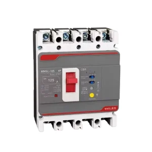 MCCB Moulded Case Circuit Breaker 400-CS-4P 4-Pole Smart Trip Unit 220-380V 36ka Breaking Capacity